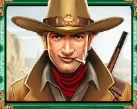 Wild West outlaw symbol