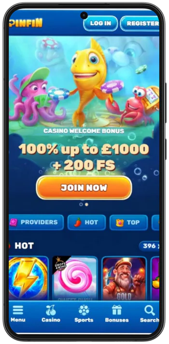 Register in Casino